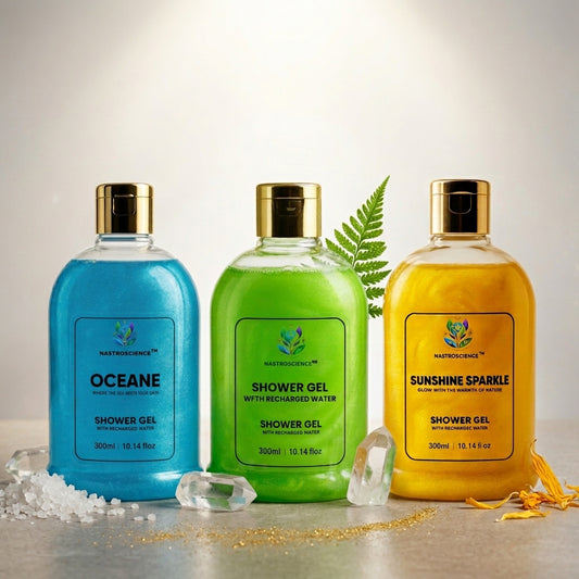 Oceane,Forest Dew & Sunshine Sparkle Shower Gel (Pack Of 3)
