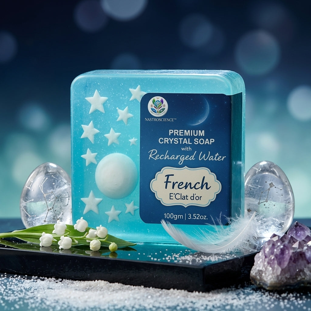 French E'Clat d'or Crystal Soap
