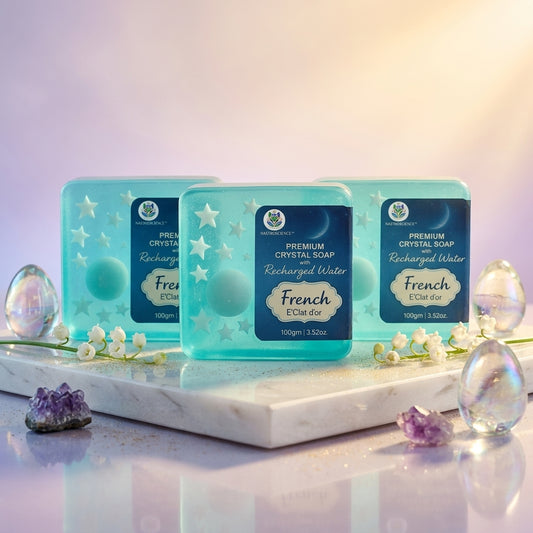 French E'Clat d'or Crystal Soap (Pack of 3)