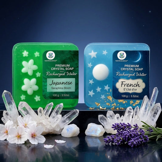 Green & Blue Premium Crystal Soap (Pack of 2)