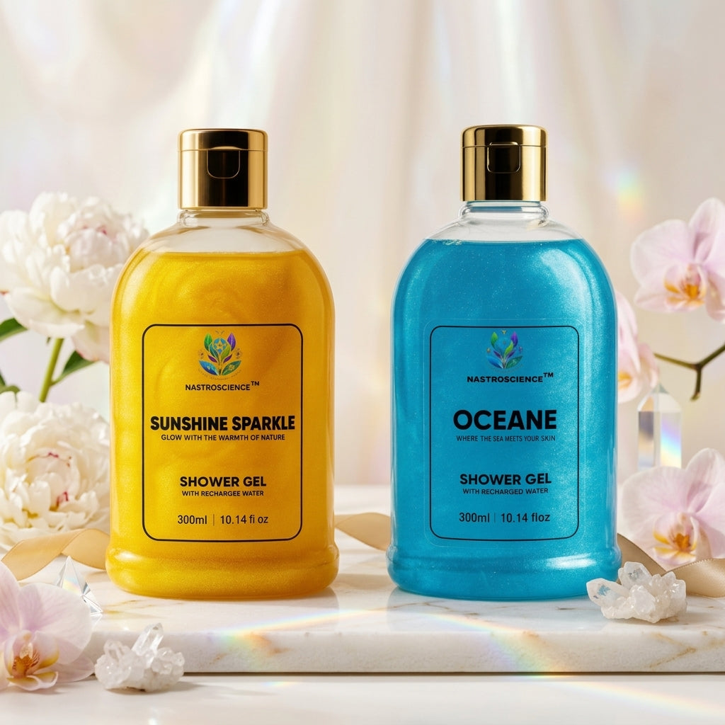 Sunshine Sparkle & Oceane Shower Gel (Pack Of 2)