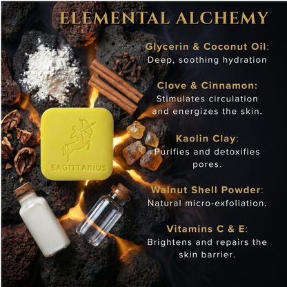 Sagittarius Zodiac Soap - Nastroscience, view 4