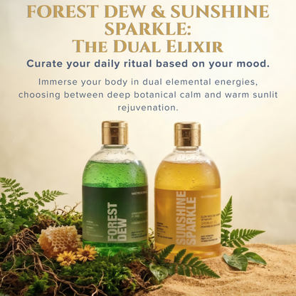 Sunshine Sparkle & Forest Dew Shower Gel Pack of 2 - view 2