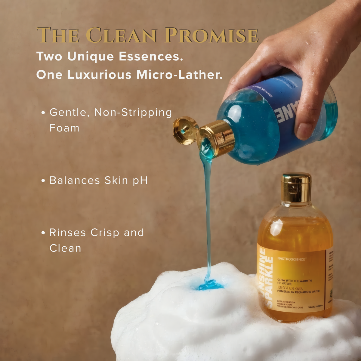 Sunshine Sparkle & Oceane Shower Gel Pack of 2 - view 5